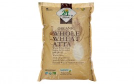 24 Mantra Organic Whole Wheat Atta   Pack  2 kilogram